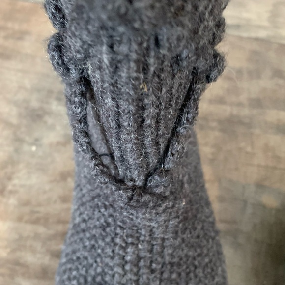 UGG Australia argyle lattice knit gray boots - Picture 11 of 11